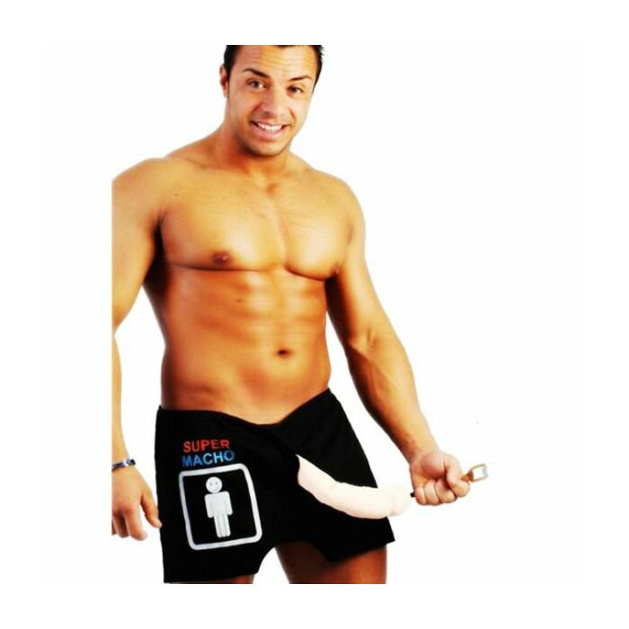 Delantal boxer pito abrebotellas