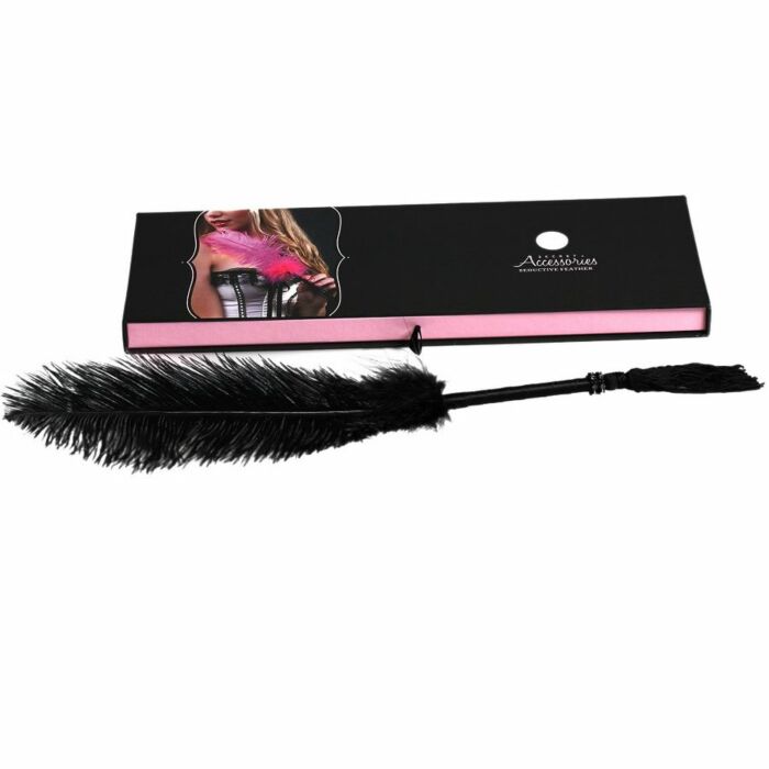 Secret play accesories seductive pluma negro