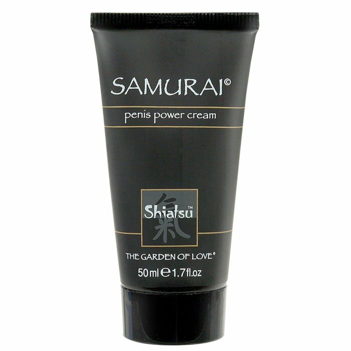 Shiatsu samurai crema potenciadora de la ereccion