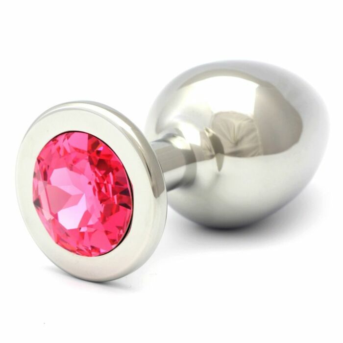 Swarovski cristal rosa plug anal xl 96cm / 27mm