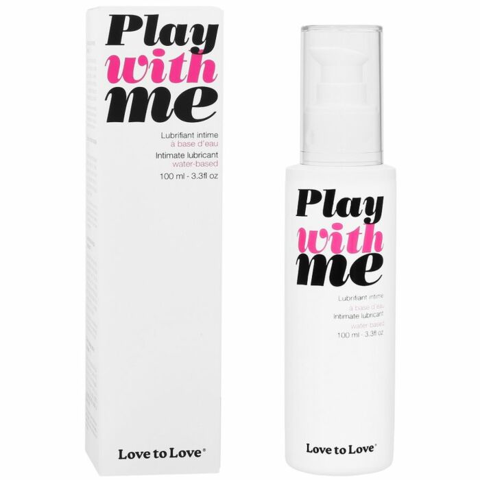 Love to love play with me lubricante intimo base agua 100ml