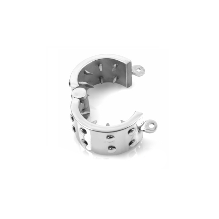 Metal hard anillo castidad anti-erecci