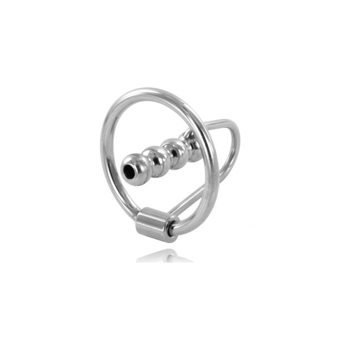 Metalhard anillo glande con plug uretral 30mm