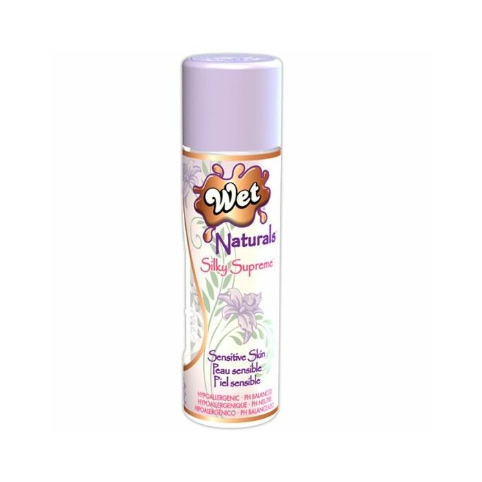 Wet lubricante silicona con vitaminas & antioxidantes 93g