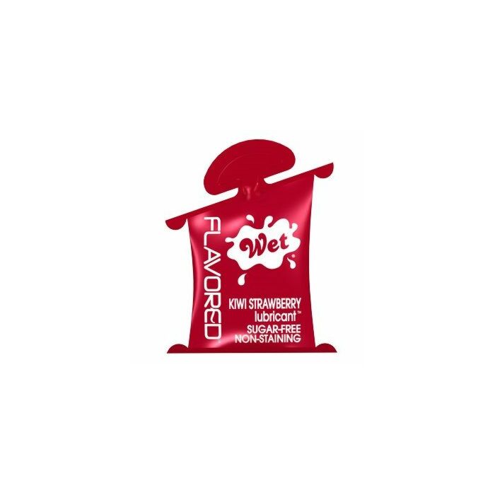 Wet flavored lubricante fresas con kiwi 10ml