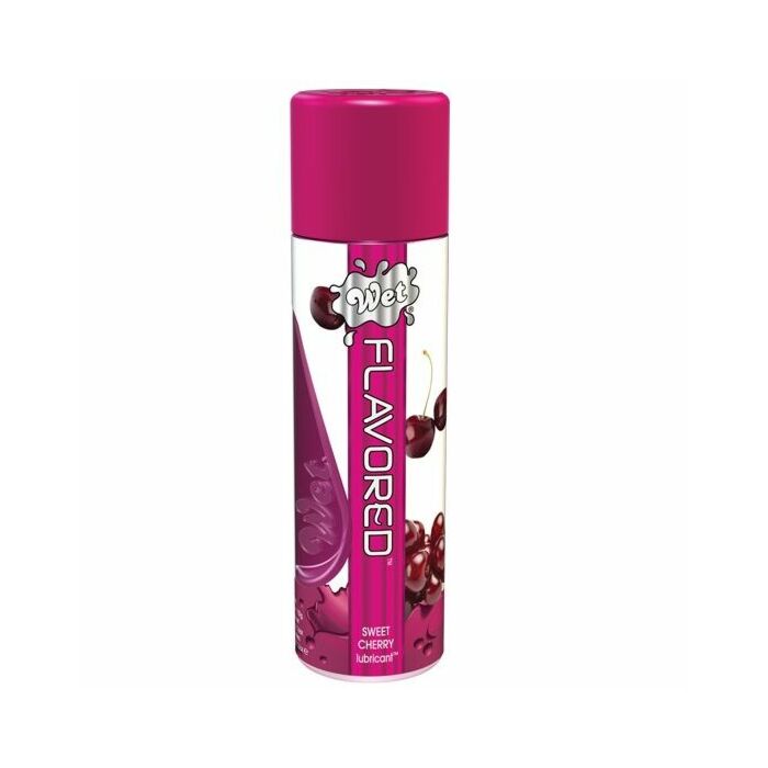 Wet flavored lubricante cereza dulce 102g