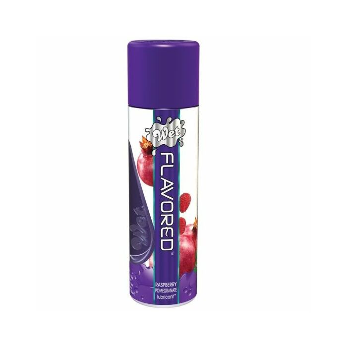 Wet flavored lube frambuesa con granada 102g