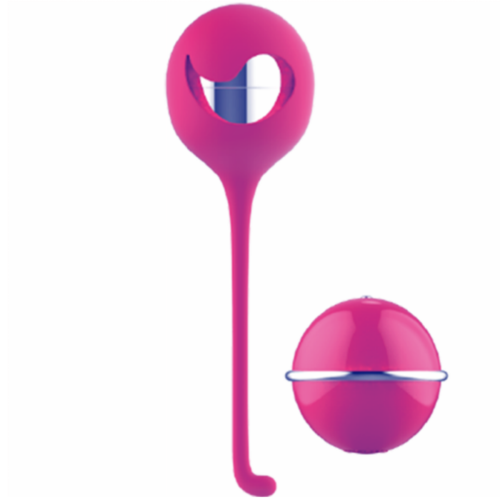 Ml creation remote cherry bola control remoto recargable rosa intenso