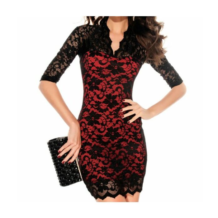 Queen vestido negro vintage talla unica