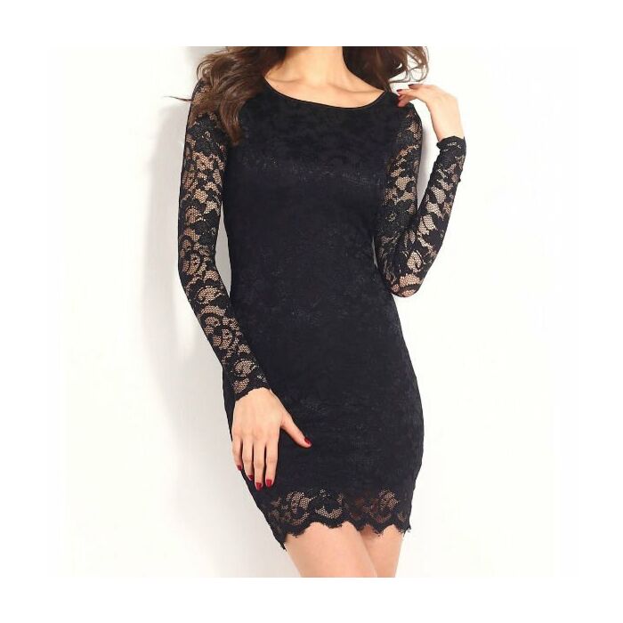 Queen vestido elegante negro vintage talla unica