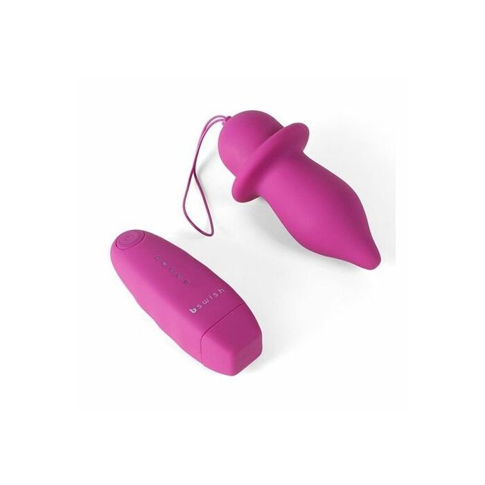 B swish bfilled classic plug anal control remoto negro lila