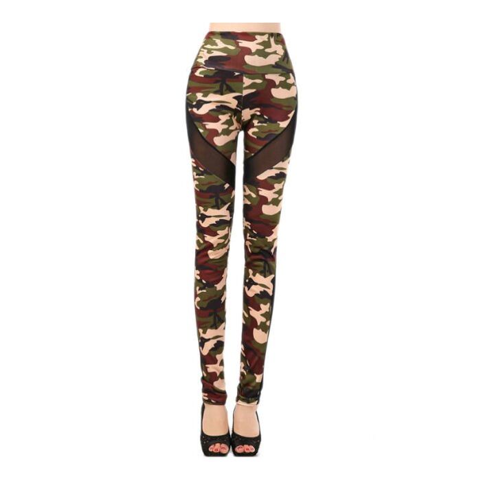 Queen lingerie legging camouflage