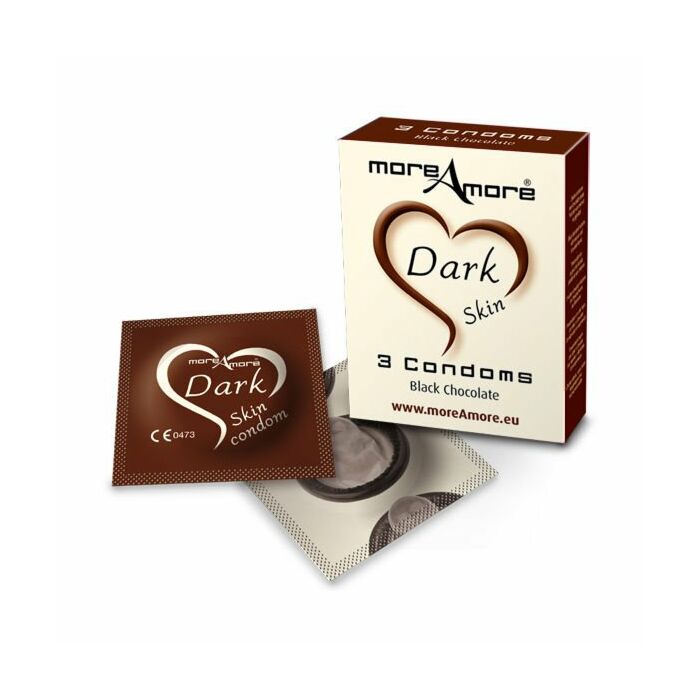 Moreamore condones chocolate 3 uds