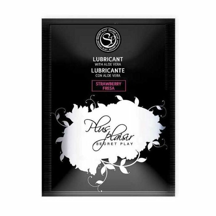 Secret play plus plaisir lubricante con aloe vera fresa 4ml