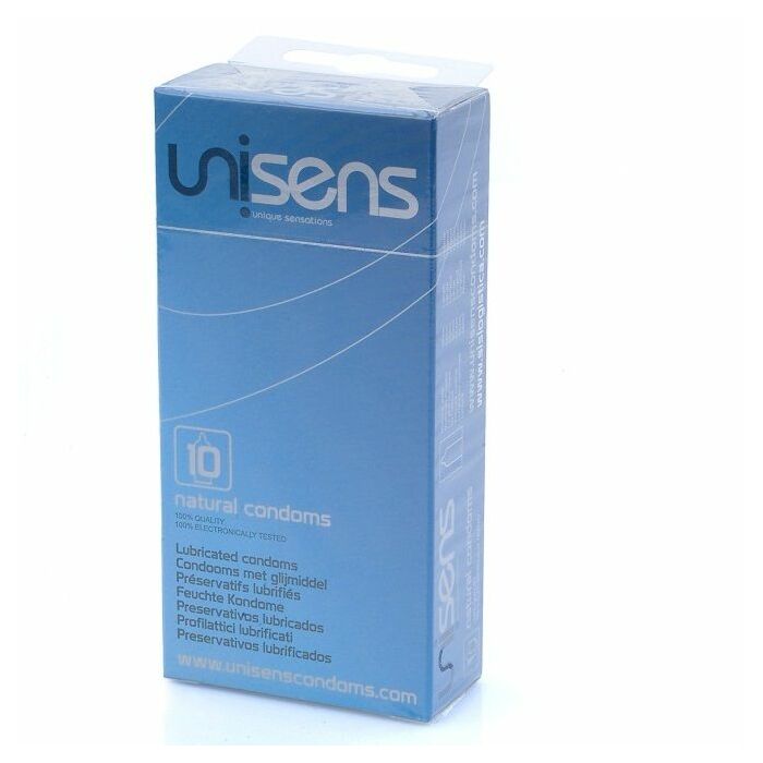 Unisens condones naturales 10 uds