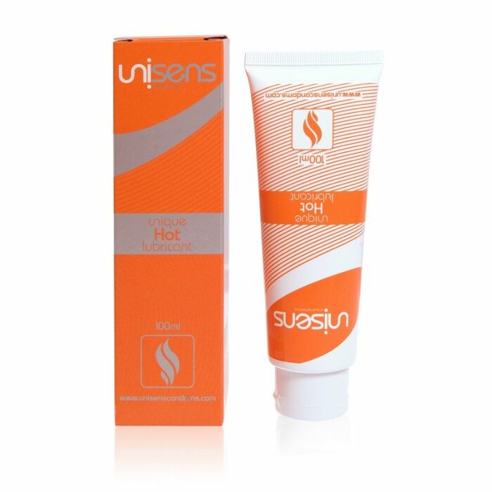 Unisens unique hot lubricante calor 100 ml