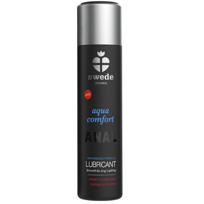 Swede Aqua Comfort Lubricante Anal Base Agua 60 ml