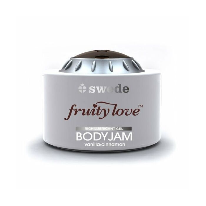 Fruity love body jam lubricante vainilla y canela swede