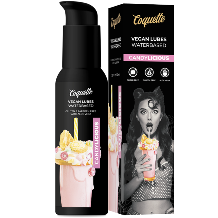 Lubricante vegano Candylicious 100ml - Coquette Chic Desire