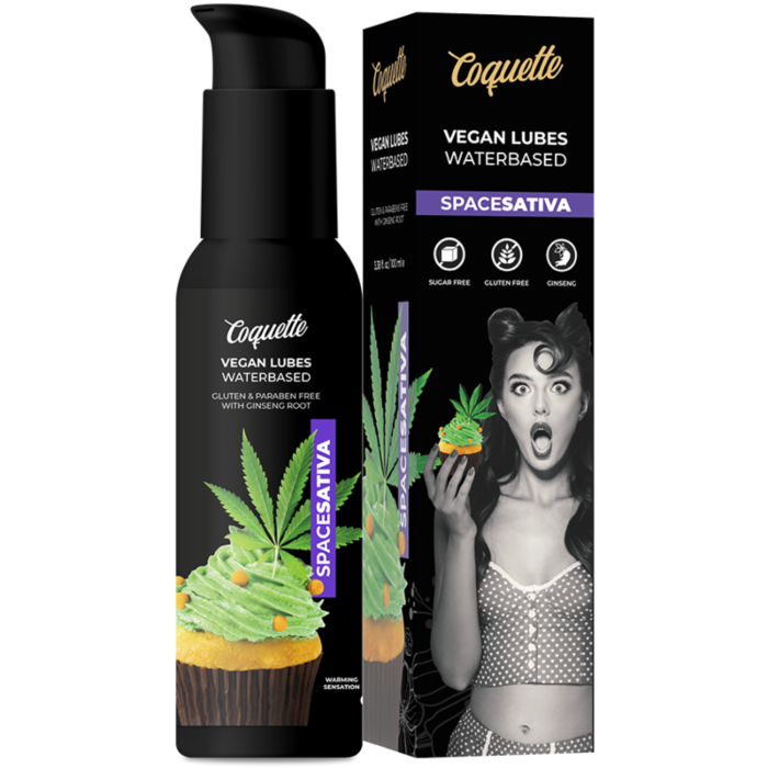 Lubricante Vegano Space Sativa 100ml - Coquette Chic Desire