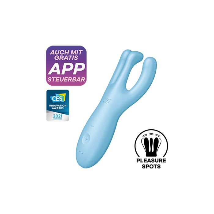 Satisfyer Tri-Vibe Azul