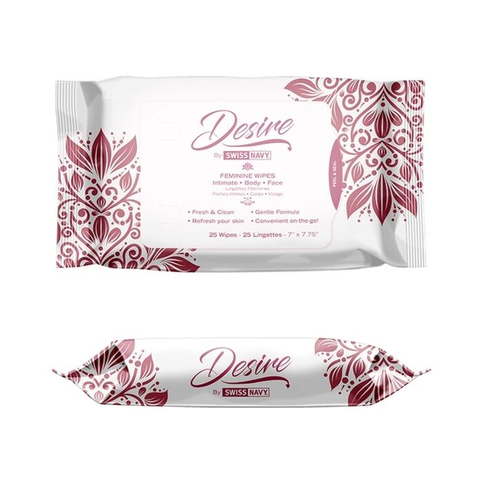 Swiss Navy Intimate Wipes Pack