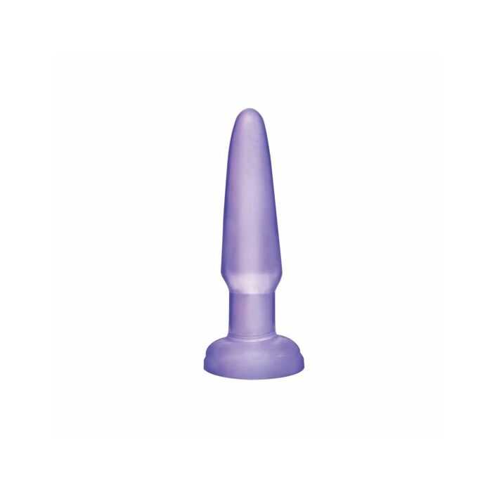 Mini Plug Anal para Principiantes de gelatina Basix 9cm