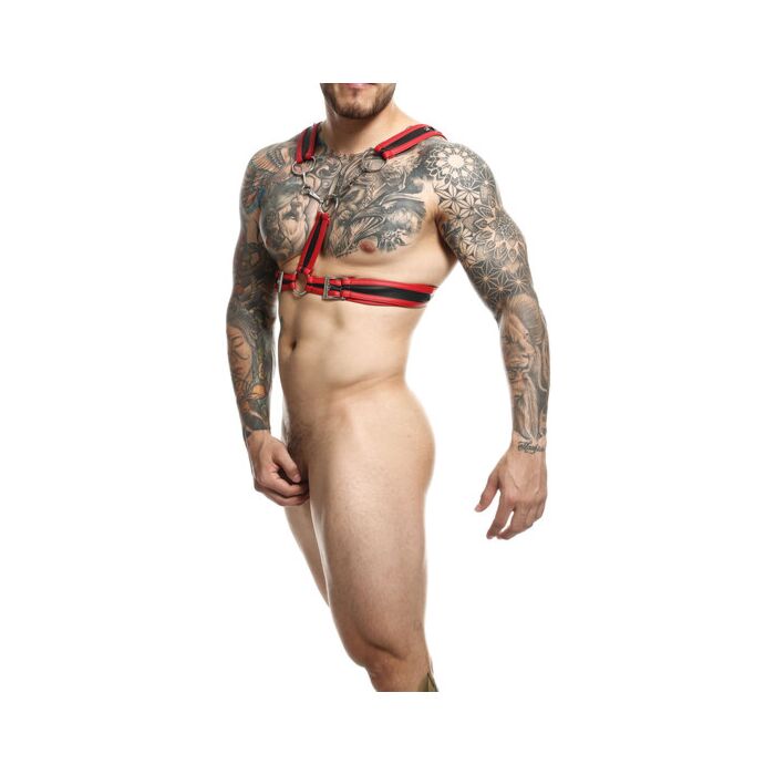 DNGEON Cross Chain Harness - Red
