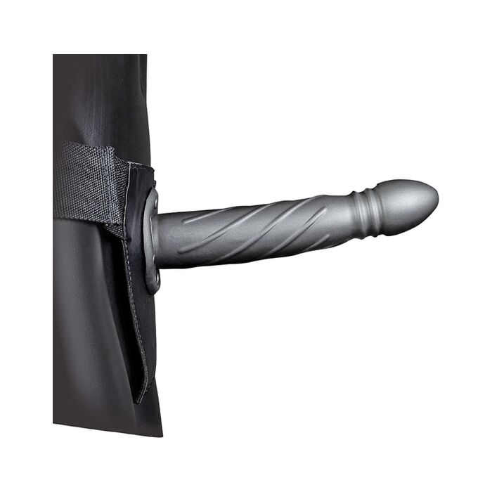 Ouch! Strap-On Hueco Trenzado Metalizado 8''/20 cm