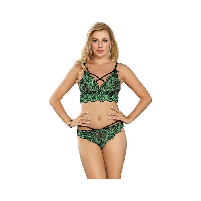 Verde Lace Set