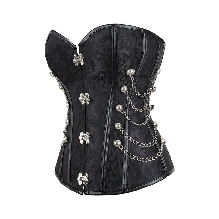 Corset Odile Negro PVC 6XL