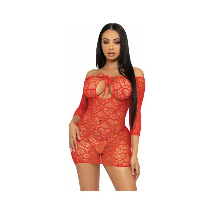 Vestido Corazón Red Mini