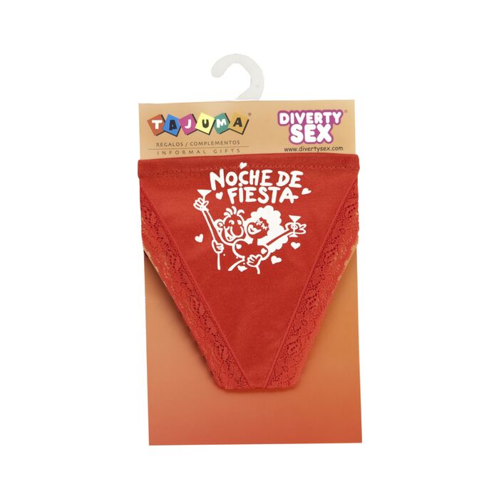 Tanga Fiesta Rojo