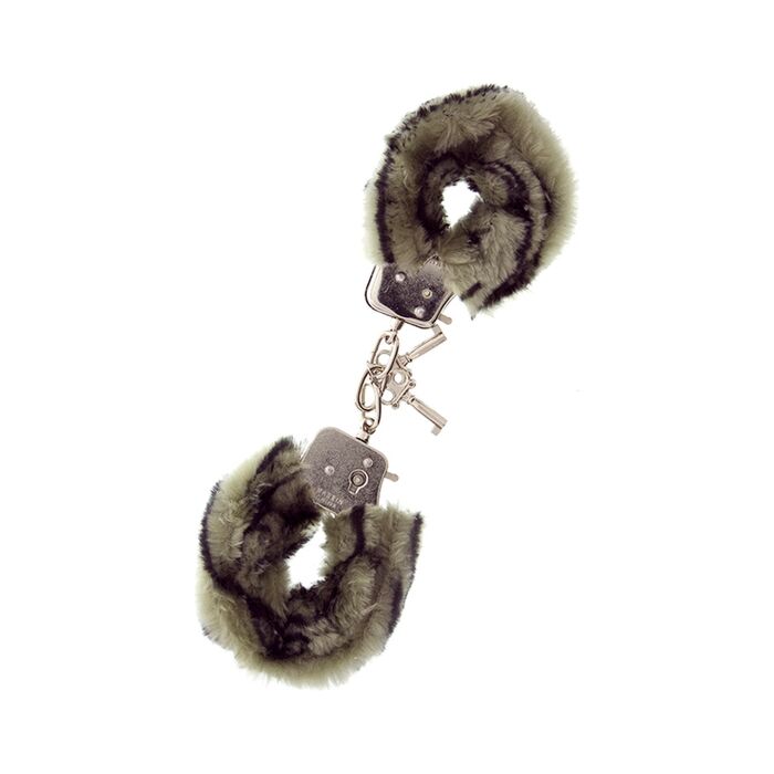 Esposas Peluche Cebra - Kit Liberación