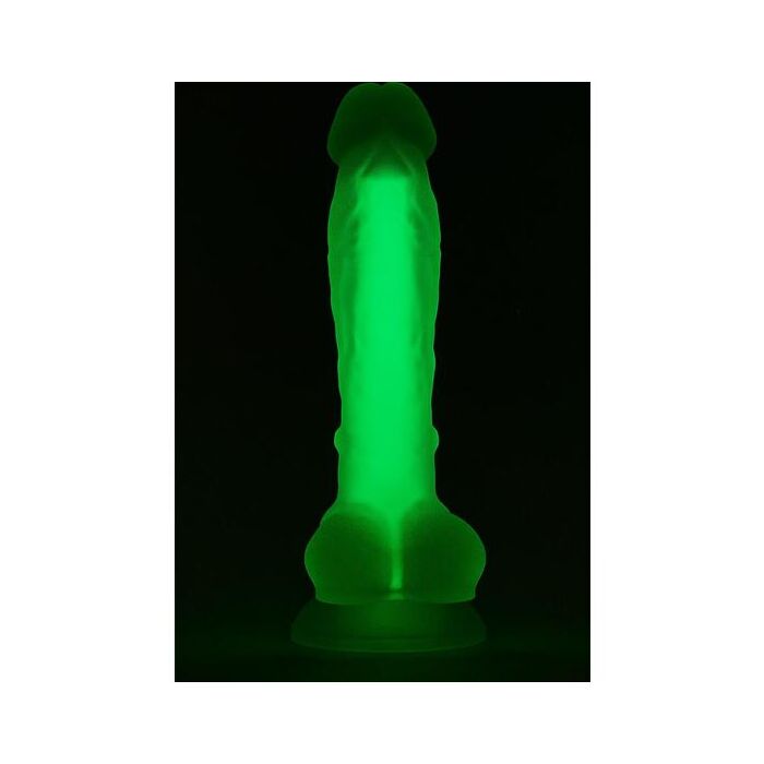 Dildo Glow Green 17,5cm