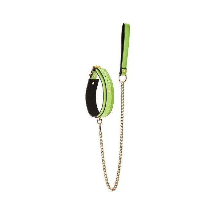 Collar Luminoso Verde - GlowBDSM
