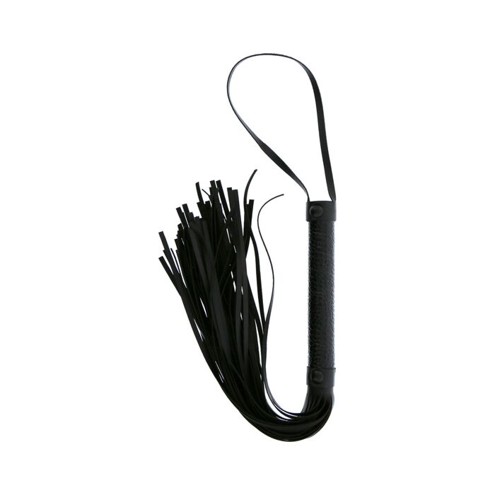 Flogger Croco Negro 24cm