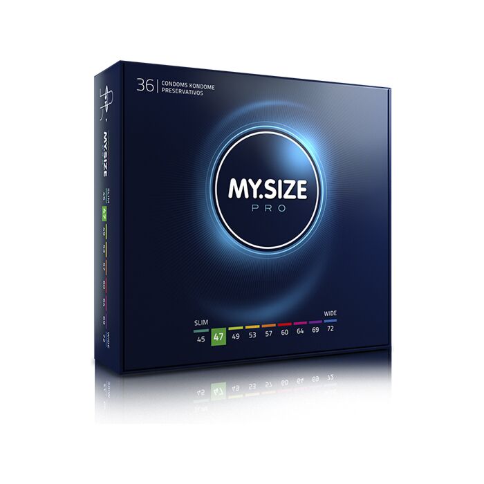 Preservativos SlimFit 47mm - Pack 36 uds.