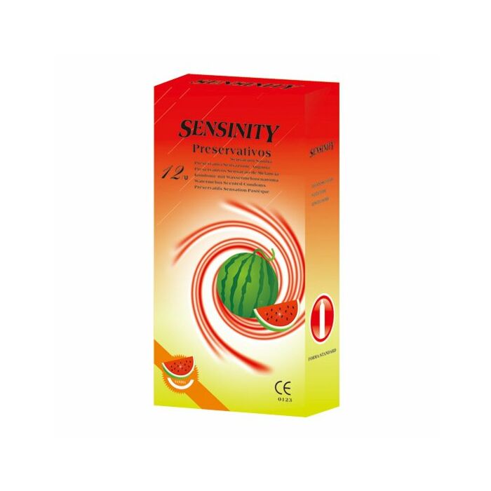 Sensinity preservativos sandia 12 uds (cad 07/2015)