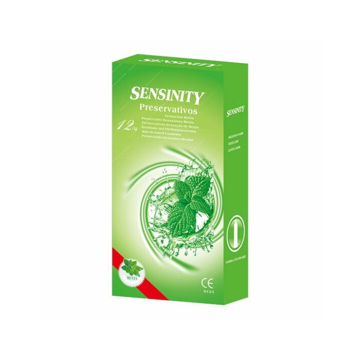 Sensinity preservativos menta 12 uds (cad 07/2015)