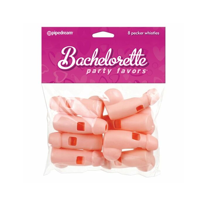 Bachelorette 8 silbatos en forma de pene