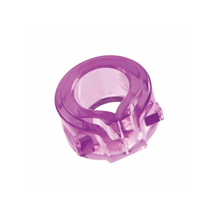 Up! cocktail cuffed anillo vibrador morado
