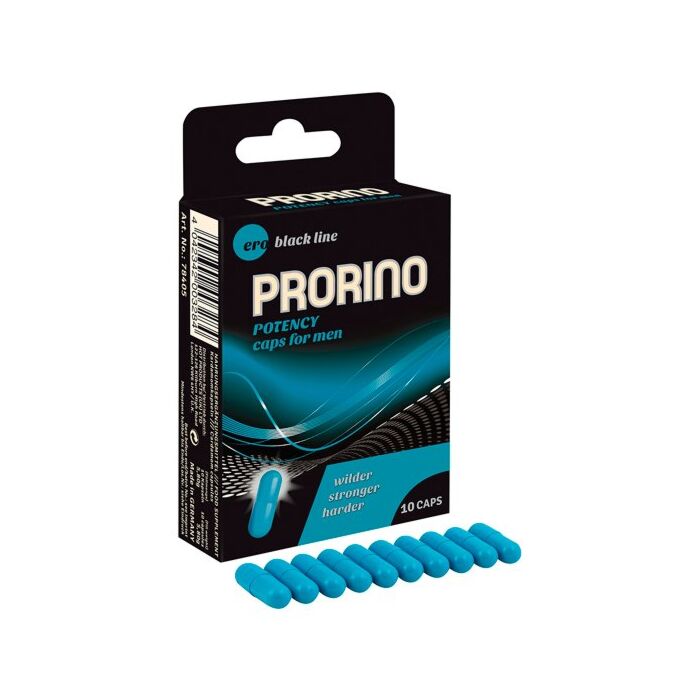 Ero prorino 10 capsulas potencia para hombre 