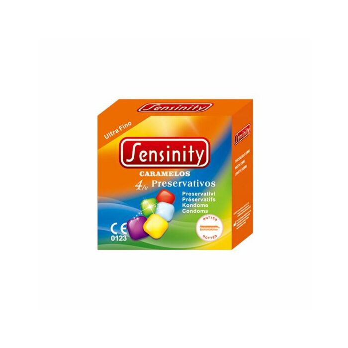 Sensinity preservativos caramelos 4 uds
