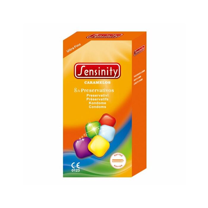 Sensinity preservativos caramelos 8 uds
