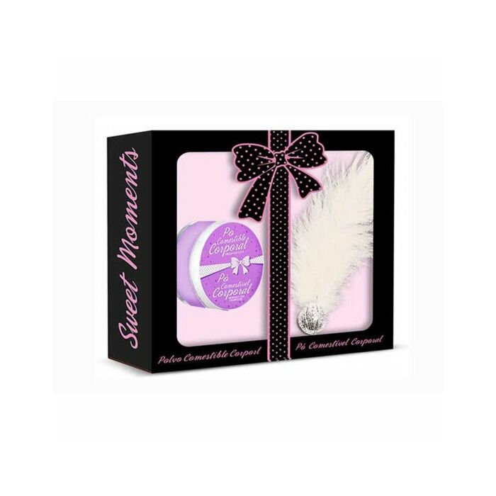 Estuche de polvos comestibles de mora