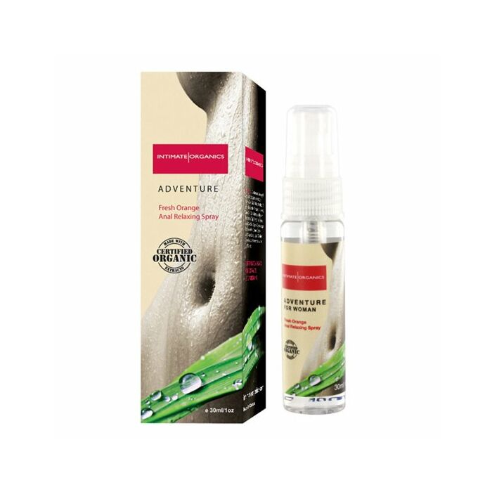 Intimate organics adventure spray relajante anal para mujer