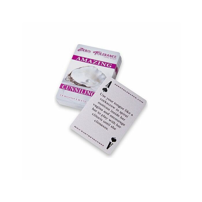 Como se realiza un cunnilingus baraja de cartas