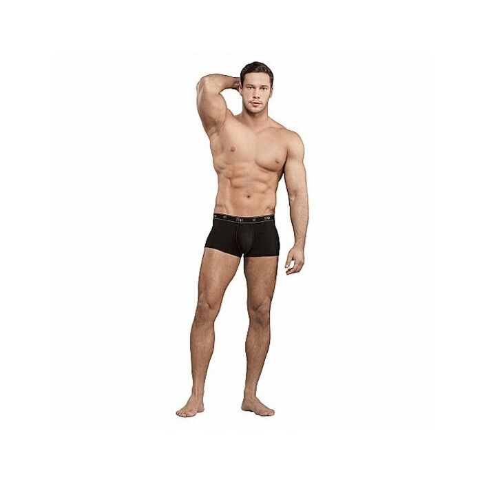Male power bamboo boxer realzador negro