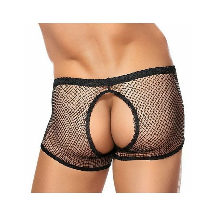Male power boxer de red con abertura negro